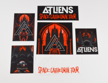 Space Cathedral Sticker Pack